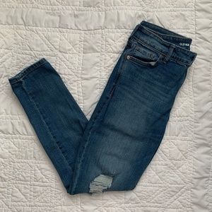 Old Navy Mid Rise Rock Star Jeans